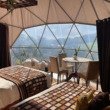 Poas Volcano Observatory Lodge & Glamping Poasito Exterior photo